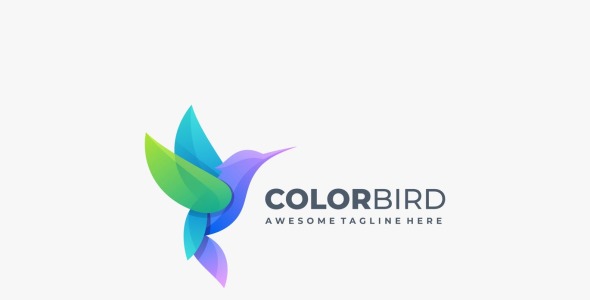 Шаблон логотипа на тему графика