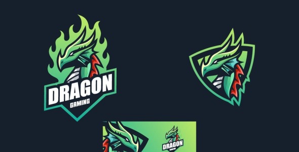 Шаблон логотипа на тему графика