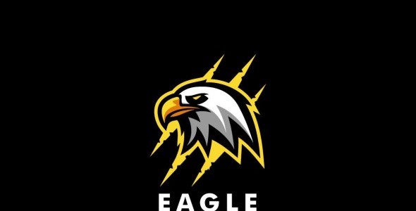 Шаблон логотипа на тему графика