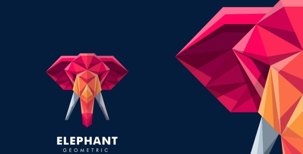 Шаблон логотипа на тему графика