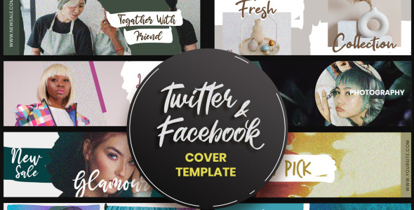 Шаблон для соцсетей на тему графика