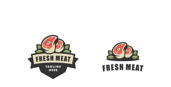 Шаблон логотипа на тему графика