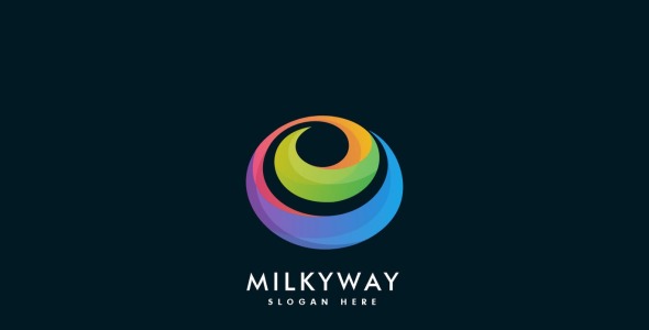 Шаблон логотипа на тему графика