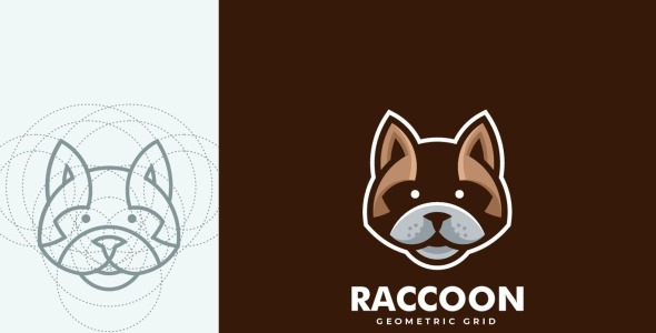 Шаблон логотипа на тему графика