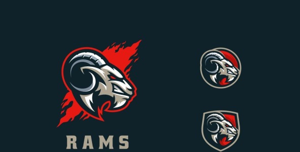 Шаблон логотипа на тему графика