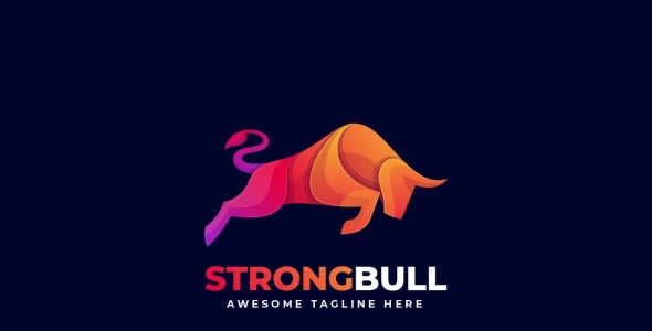 Шаблон логотипа на тему графика