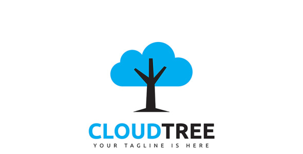 Шаблон логотипа на тему графика