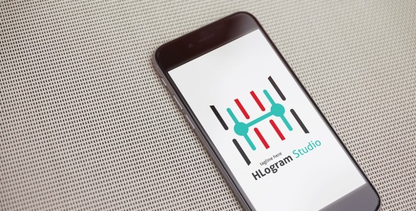 Шаблон логотипа на тему графика