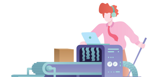 Иллюстрация на тему графика