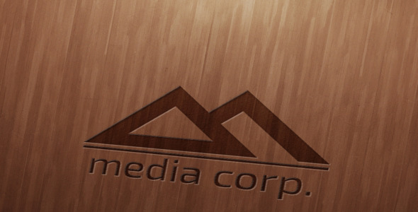 Шаблон логотипа на тему графика