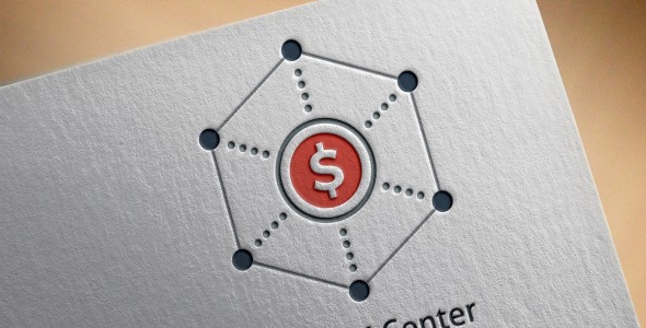 Шаблон логотипа на тему графика