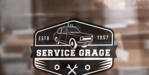 Шаблон логотипа на тему графика