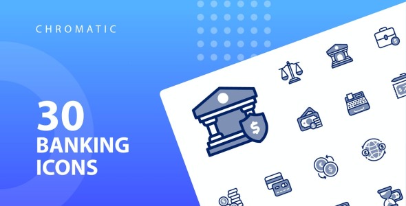 Набор иконок на тему финансы