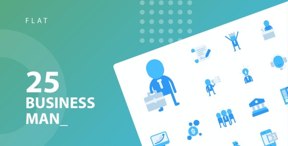 Набор иконок на тему business