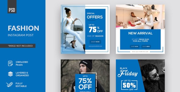 Шаблон для соцсетей на тему графика