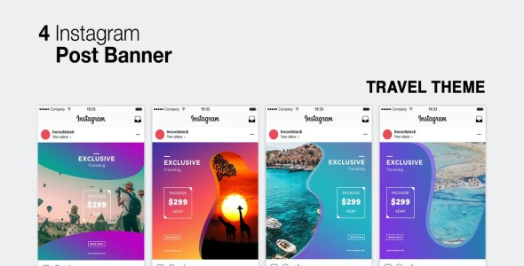 Шаблон для соцсетей на тему графика