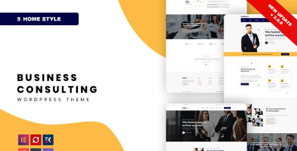 бизнес-консалтинг wordpress тема