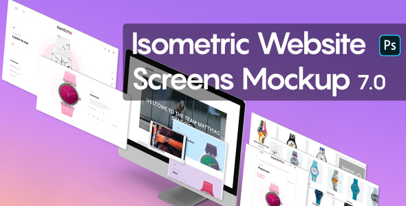 Мокап для продукта на тему графика