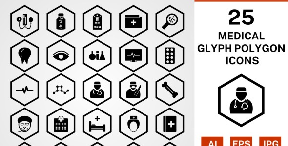 Набор иконок на тему medical