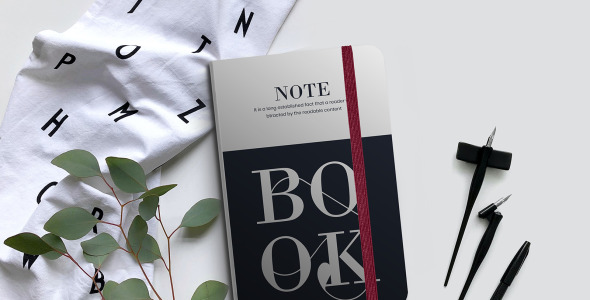 Мокап для продукта на тему графика