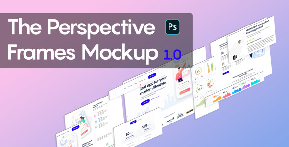 Мокап для продукта на тему графика