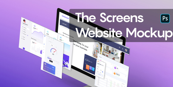 Мокап для продукта на тему графика