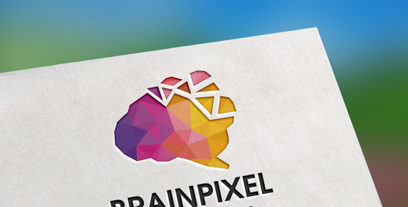 Шаблон логотипа на тему графика