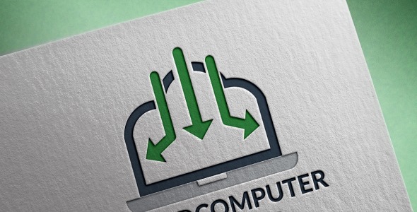 Шаблон логотипа на тему графика