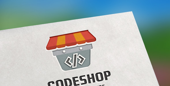 Шаблон логотипа на тему графика