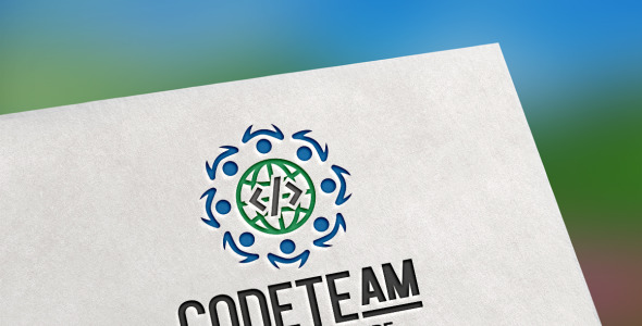 Шаблон логотипа на тему графика