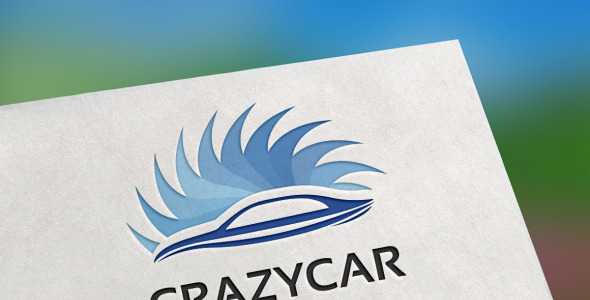 Шаблон логотипа на тему графика