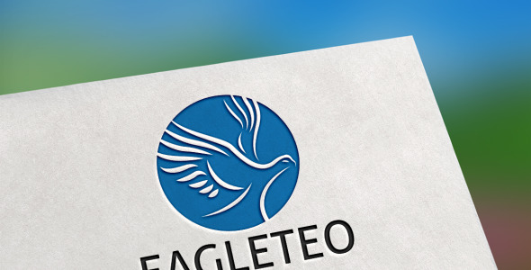 Шаблон логотипа на тему графика