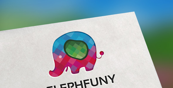 Шаблон логотипа на тему графика