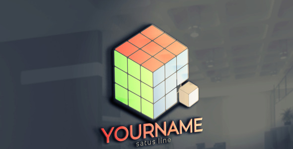 Шаблон логотипа на тему графика