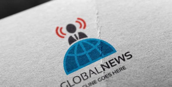 Шаблон логотипа на тему графика