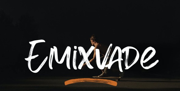 Шрифт на тему графика