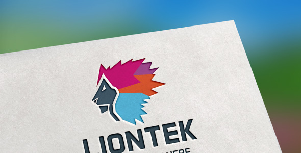 Шаблон логотипа на тему графика