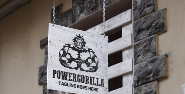 Шаблон логотипа на тему графика