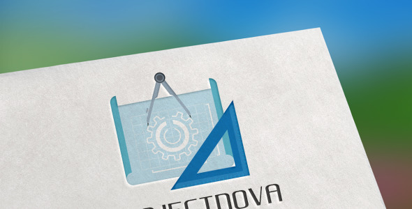 Шаблон логотипа на тему графика