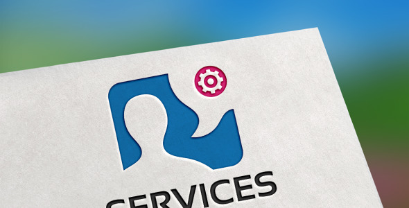 Шаблон логотипа на тему графика