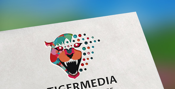 Шаблон логотипа на тему графика