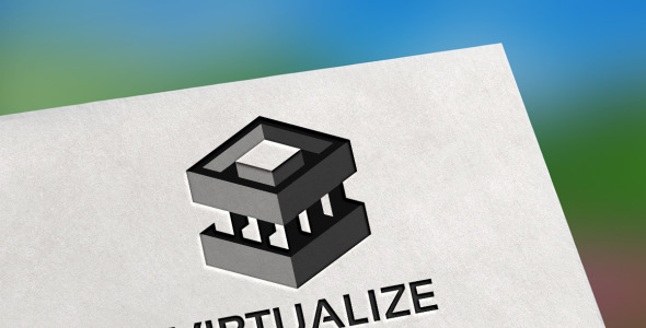 Шаблон логотипа на тему графика