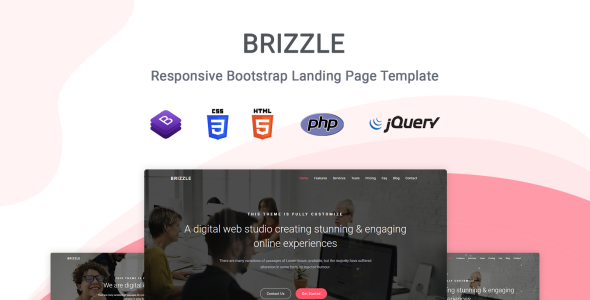 Bootstrap Landing Page Template
