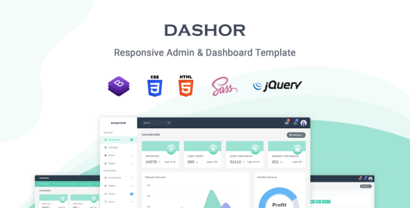 Responsive Admin Template