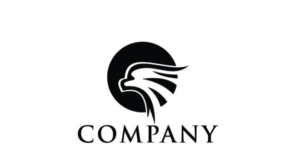 Шаблон логотипа на тему графика