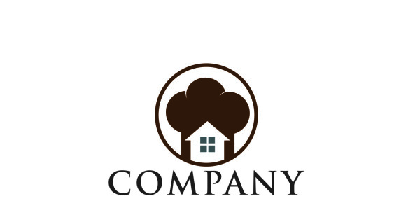 Шаблон логотипа на тему графика