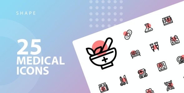 Набор иконок на тему medical