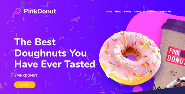 шаблон cupcake bakery moto cms 3