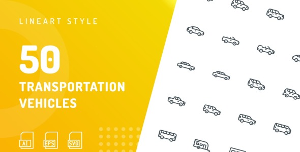 Набор иконок на тему transport