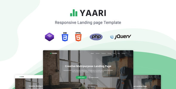 Responsive Landing Page Template